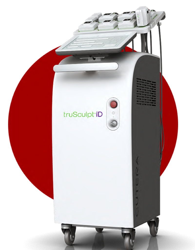 TruSculpt iD - Machine et rond rouge
